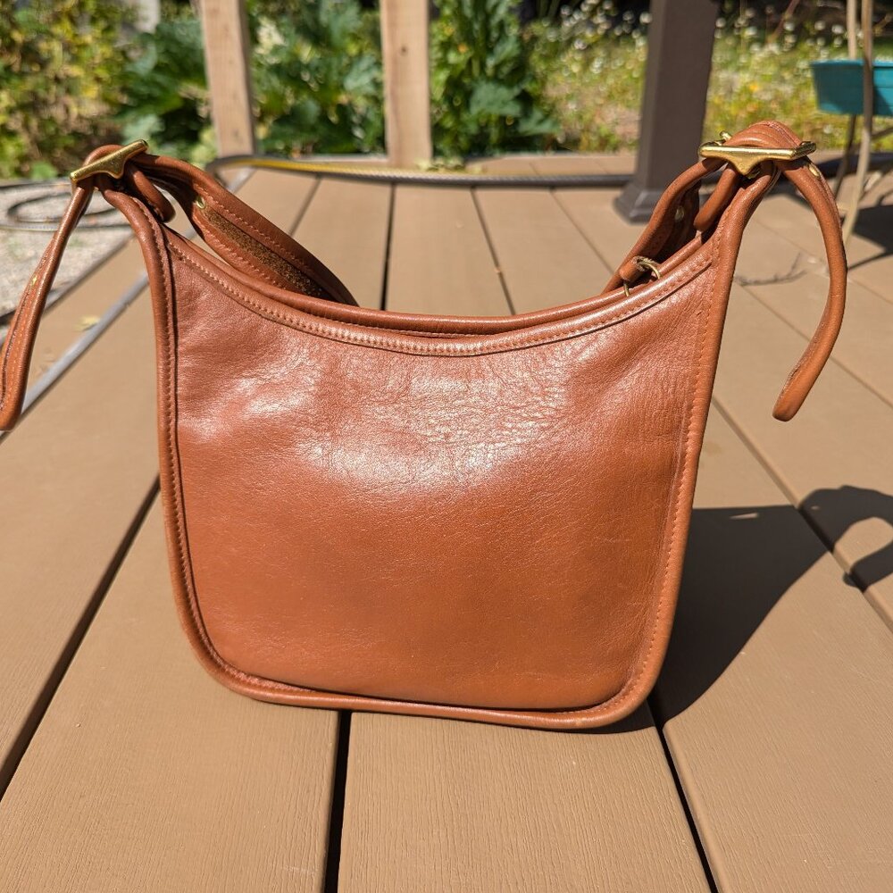 Vintage Coach British Tan 9950 Janice Bag, Handbag Shoulder Purse